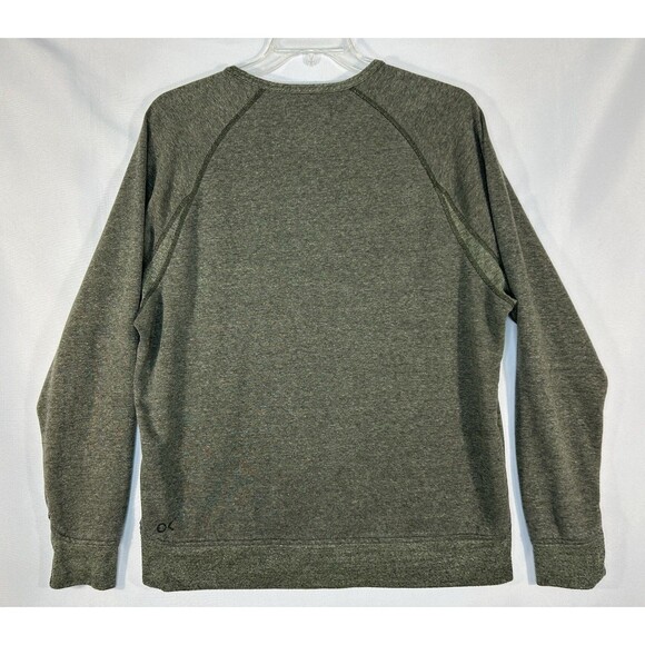 Outerknown Sweatshirt Men’s XL Olive Green Hemp Blend Organic Pullover - Picture 3 of 9